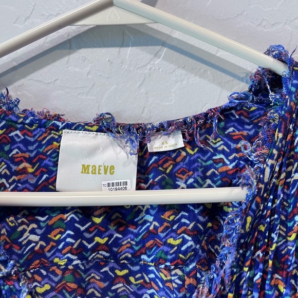 Anthropologie Maeve Multi Color Button Down Top Tank‎ Confetti Size XS - Picture 4 of 4